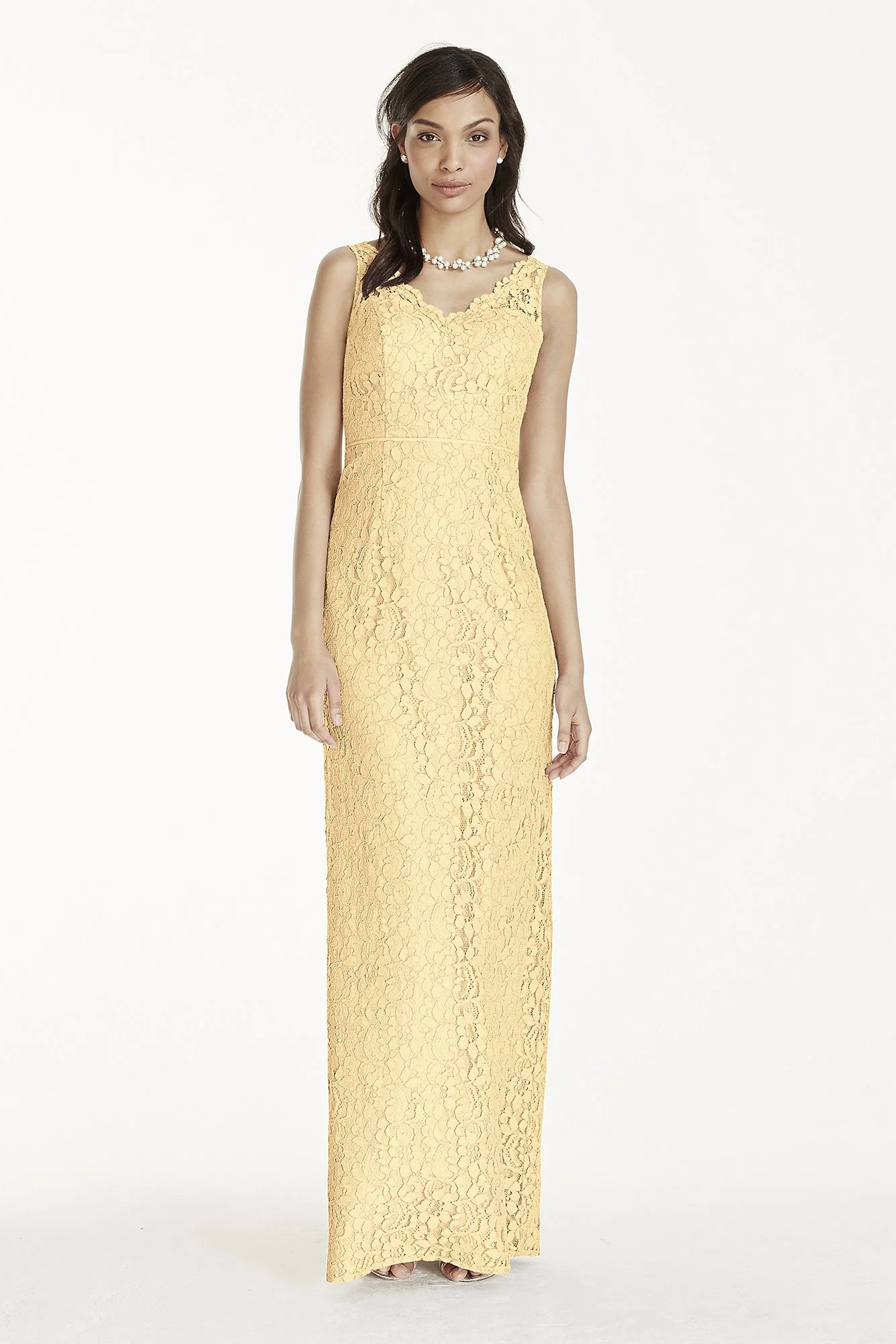 Extra Length Lace Tank Dress - Image 10
