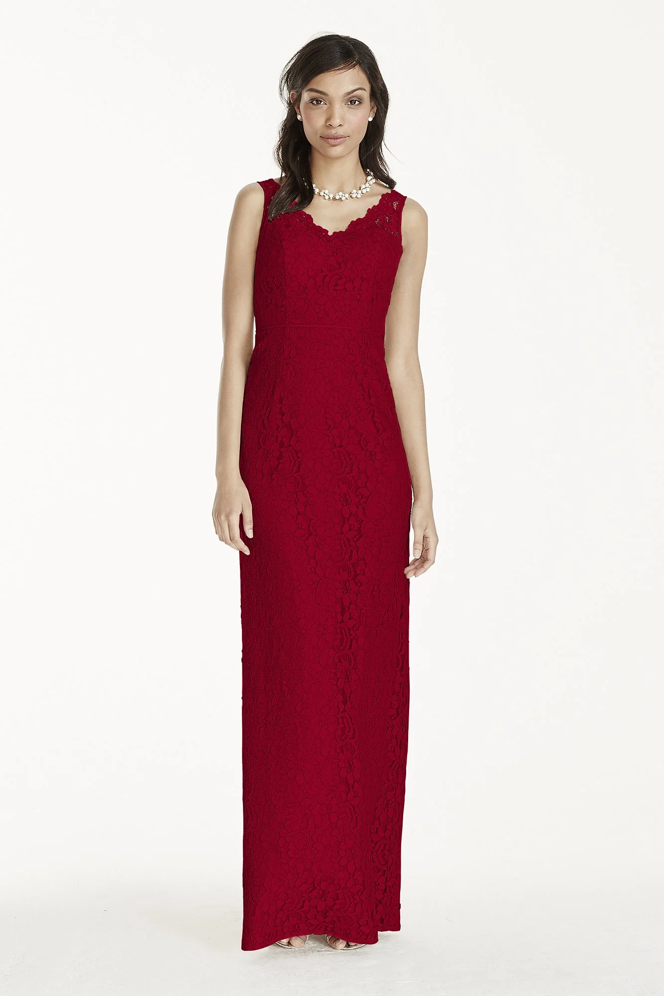 Extra Length Lace Tank Dress - Image 21