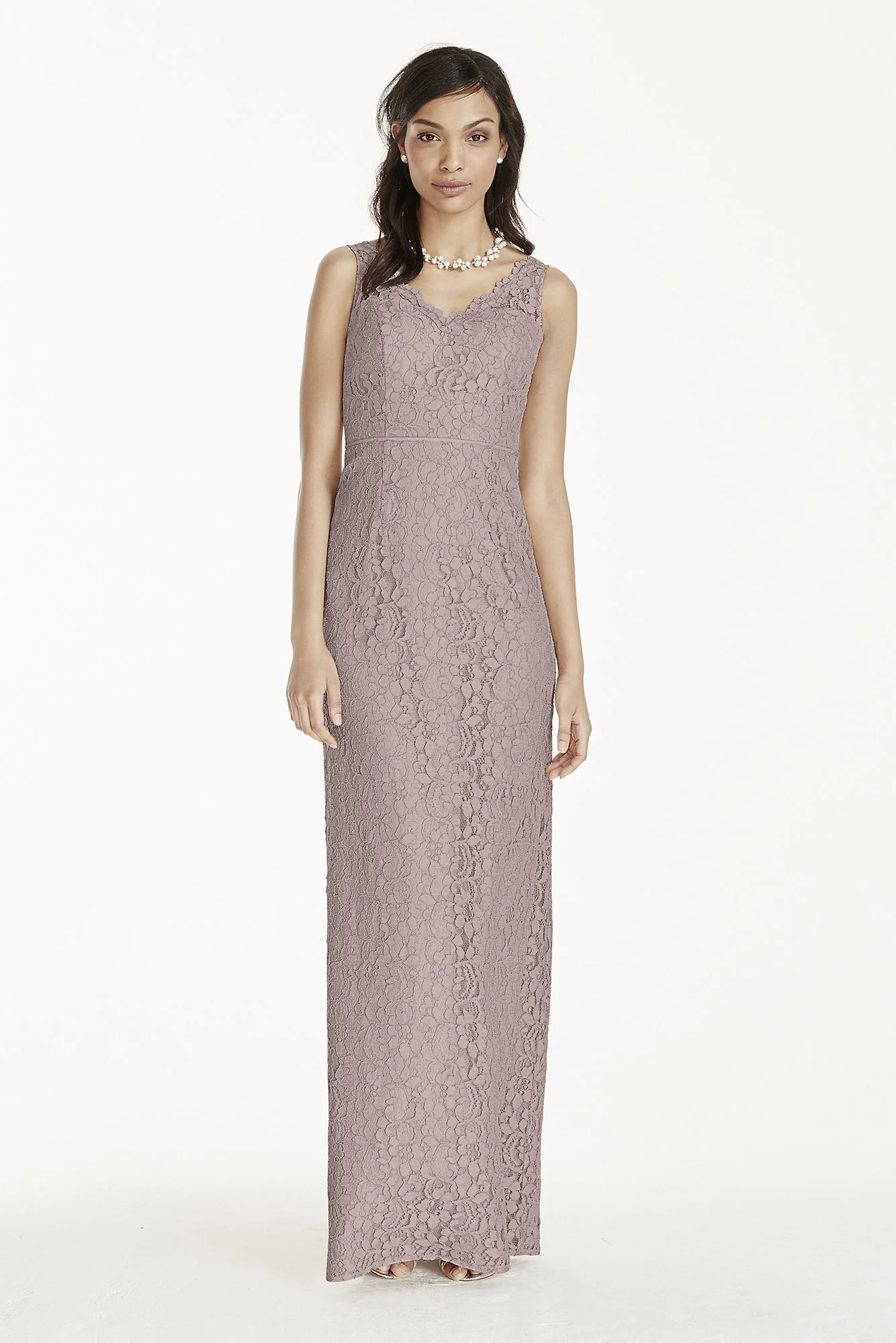 Extra Length Lace Tank Dress - Image 28